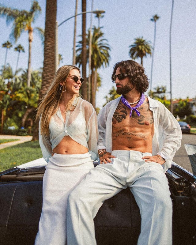 maluma y su novia