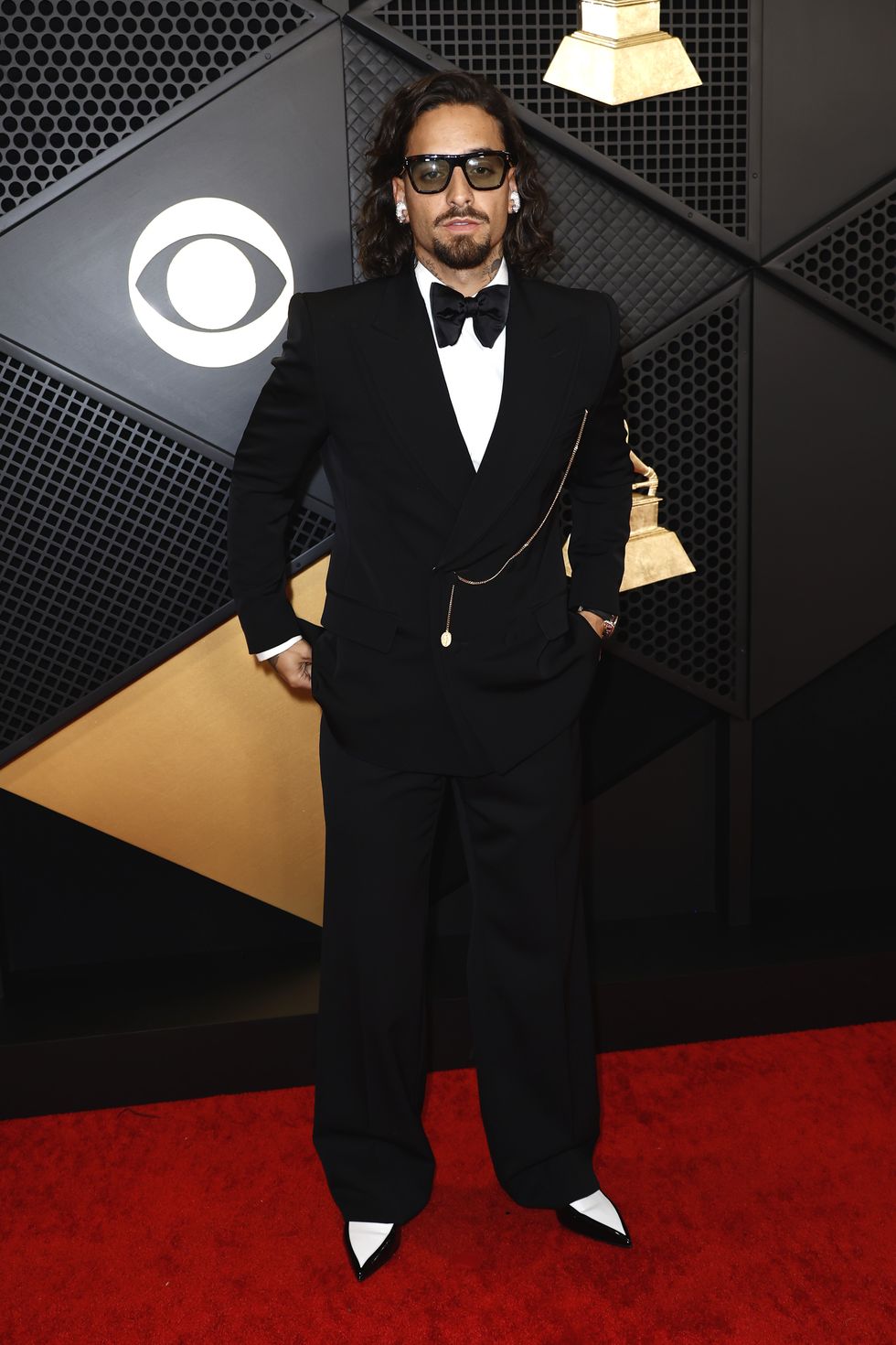 los angeles, california february 04 for editorial use only maluma attends the 66th grammy awards at cryptocom arena on february 04, 2024 in los angeles, california photo by frazer harrisongetty images