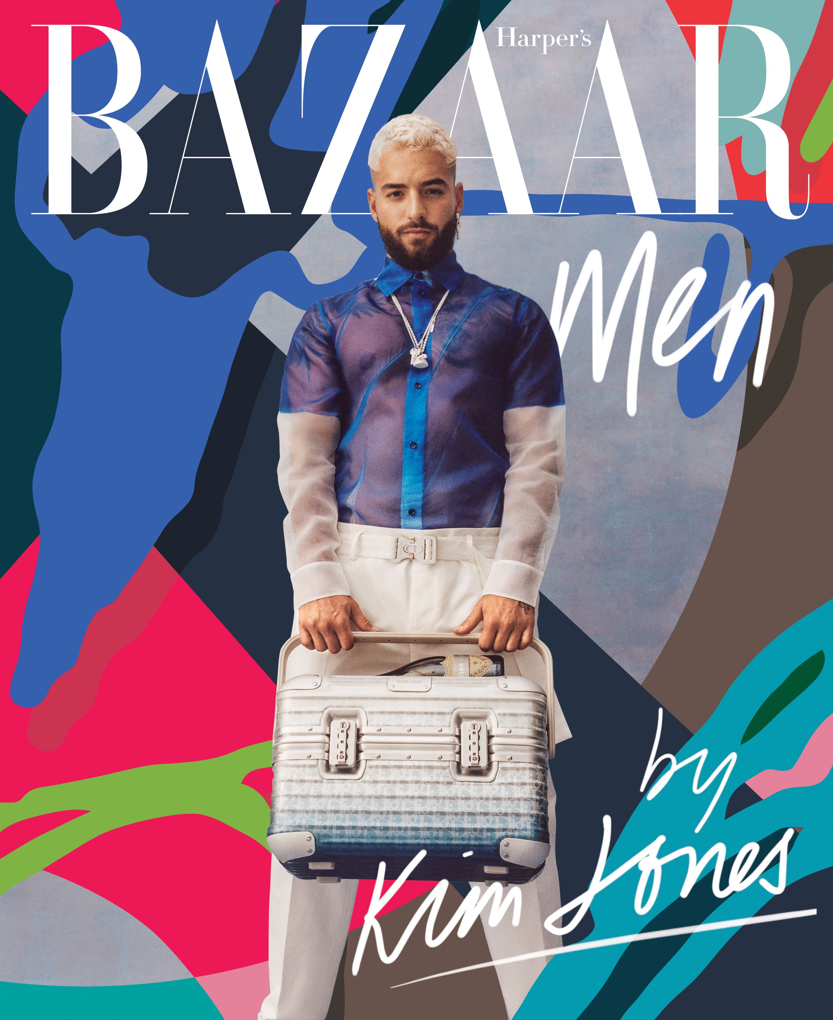 Billboard Magazine: J. Balvin in Louis Vuitton