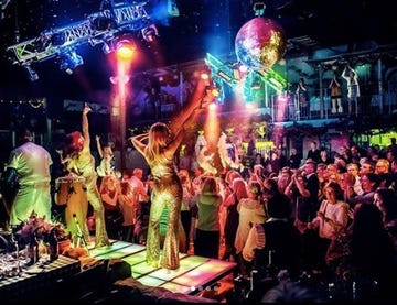 An immersive Mamma Mia restaurant experience has opened in London