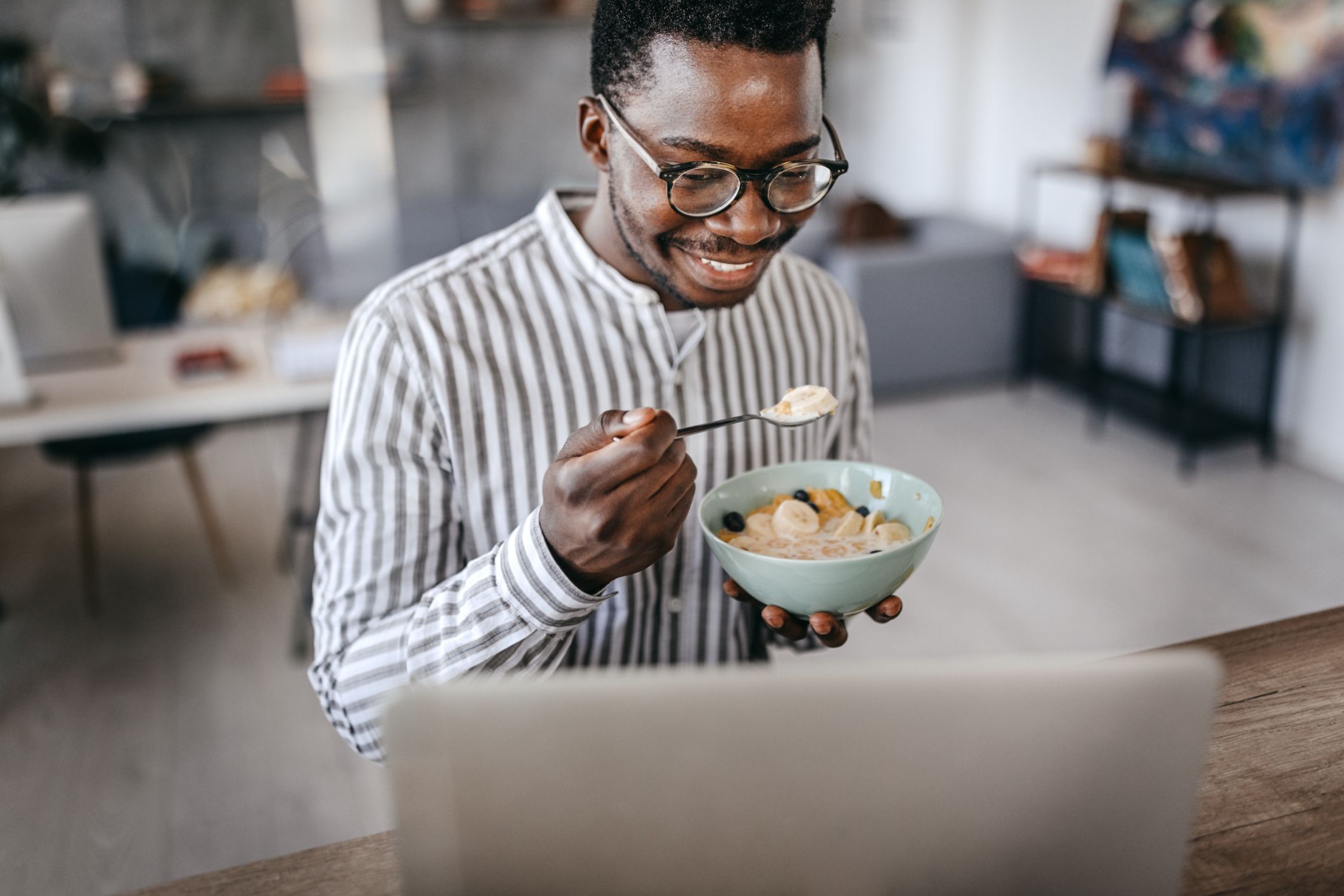 Healthy Lunch Or Snack To Go Stock Photo, Picture and Royalty Free