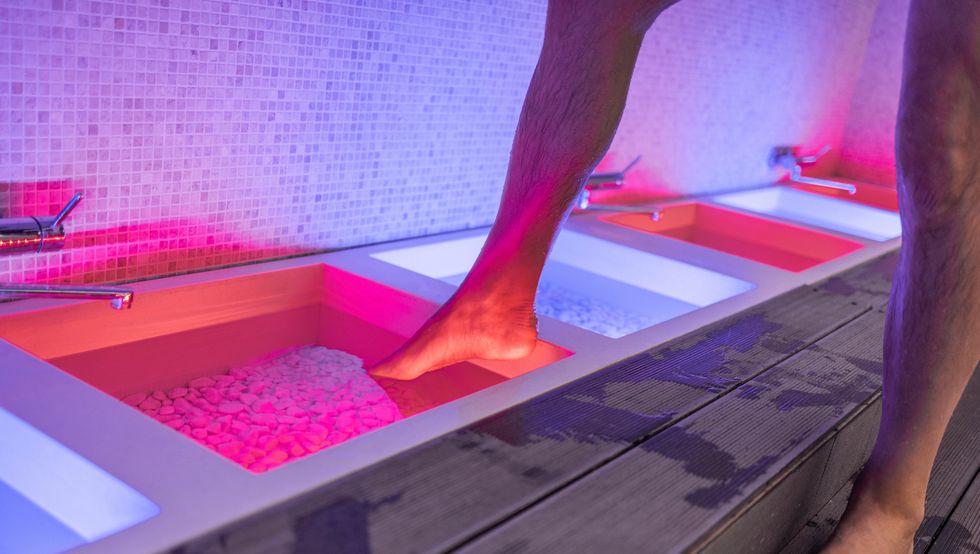 percorso kneipp e bagno turco