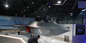 BRITAIN-AVIATION-SHOW-AEROSPACE-MANUFACTURING