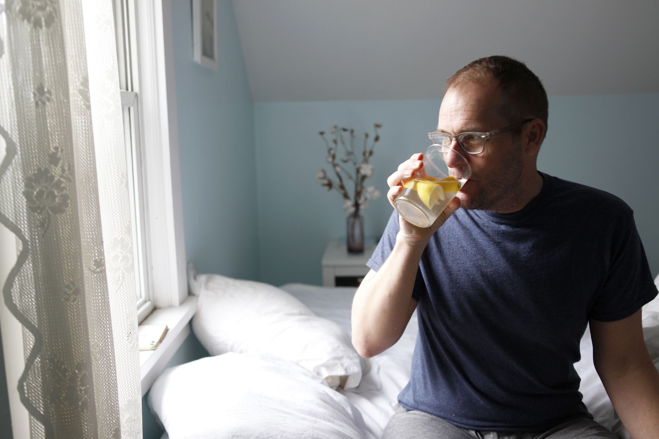 Lemon water before shop bed weight loss