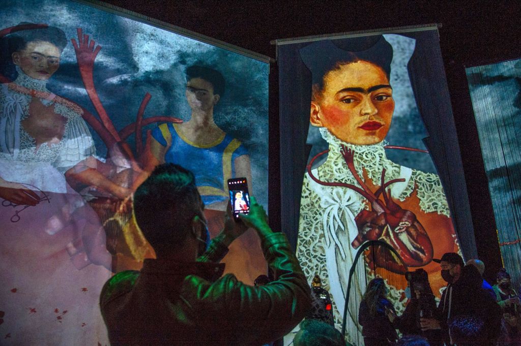 frida kahlo immersive exhibit