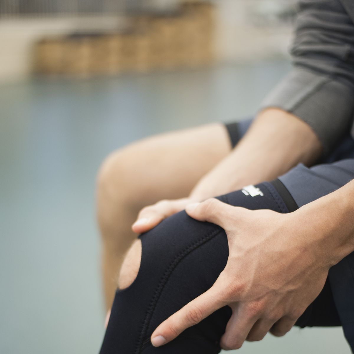 Sport Full Leg Sleeves,knee Sleeves With Elastic Straps,for Man Women  Protect Leg,braces For Pain
