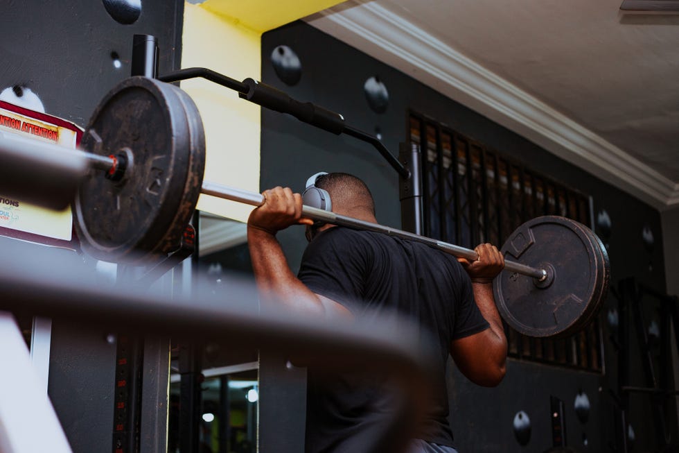 man weightlifting,temanggung,indonesia