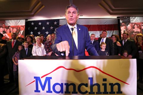 WV Democratic Senate Candidate Joe Manchin Holds Election Night Party In Charleston