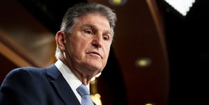 united states   march 3 sen joe manchin, d w va, speaks during the ban russian energy imports act news conference in the capitol on thursday, march 3, 2022 bill clarkcq roll call, inc via getty images