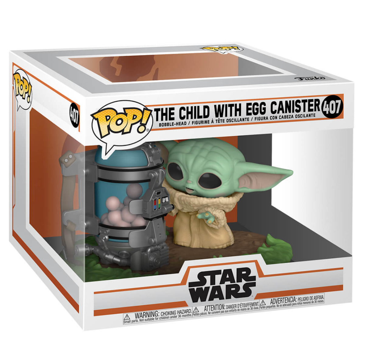 Star Wars The Mandalorian The Child with Cup POP Toy #378 FUNKO NIB IN  STOCK