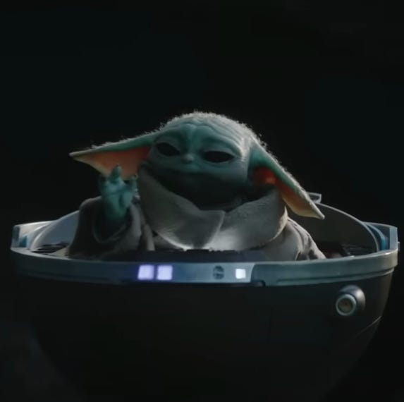 grogu in the mandalorian season 3 teaser