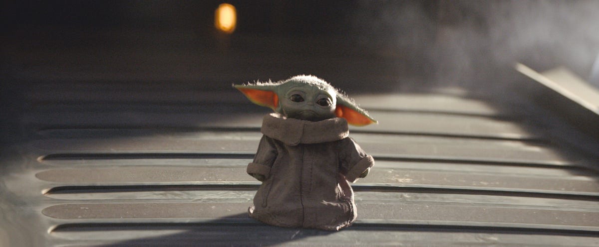 Baby Yoda Travels to New York on 'Star Wars' Day - Inside the Magic