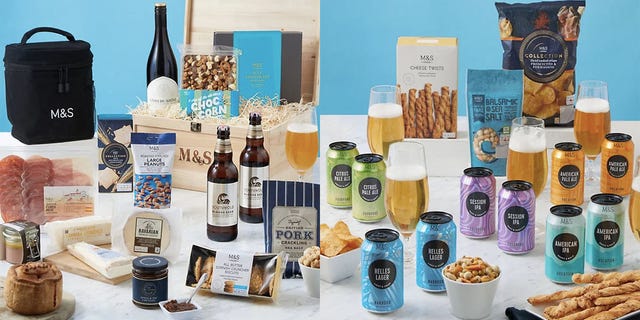 marks and spencer's father's day hampers