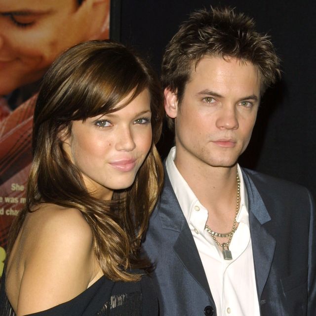 mandy moore  shane west attend a special screening of their movie "a walk to remember" at planet hollywood