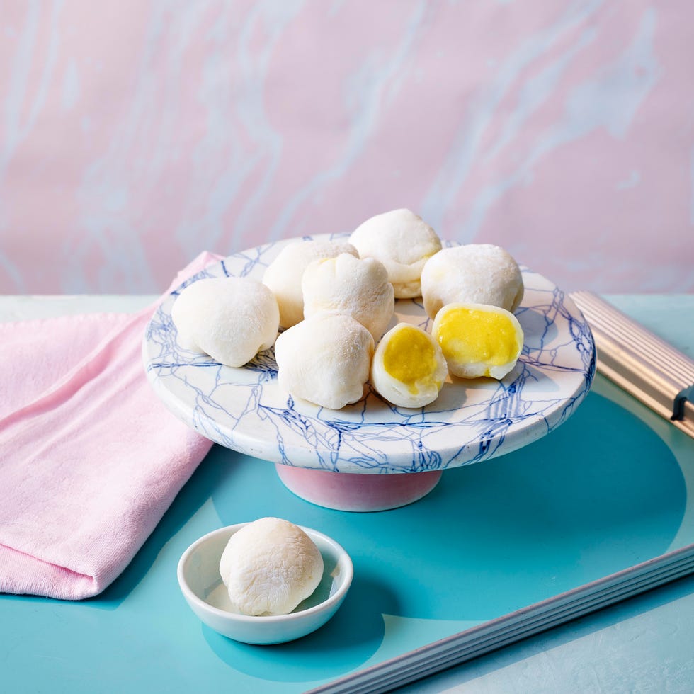 mango and lime sorbet mochi