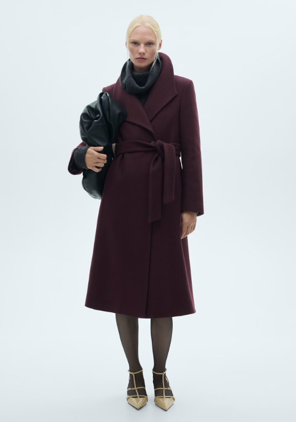 coat guide mango sirenita coat