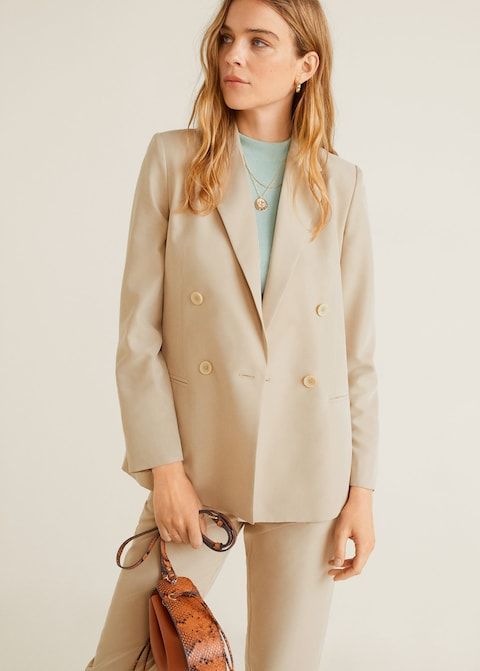 Mango modal clearance blend suit blazer