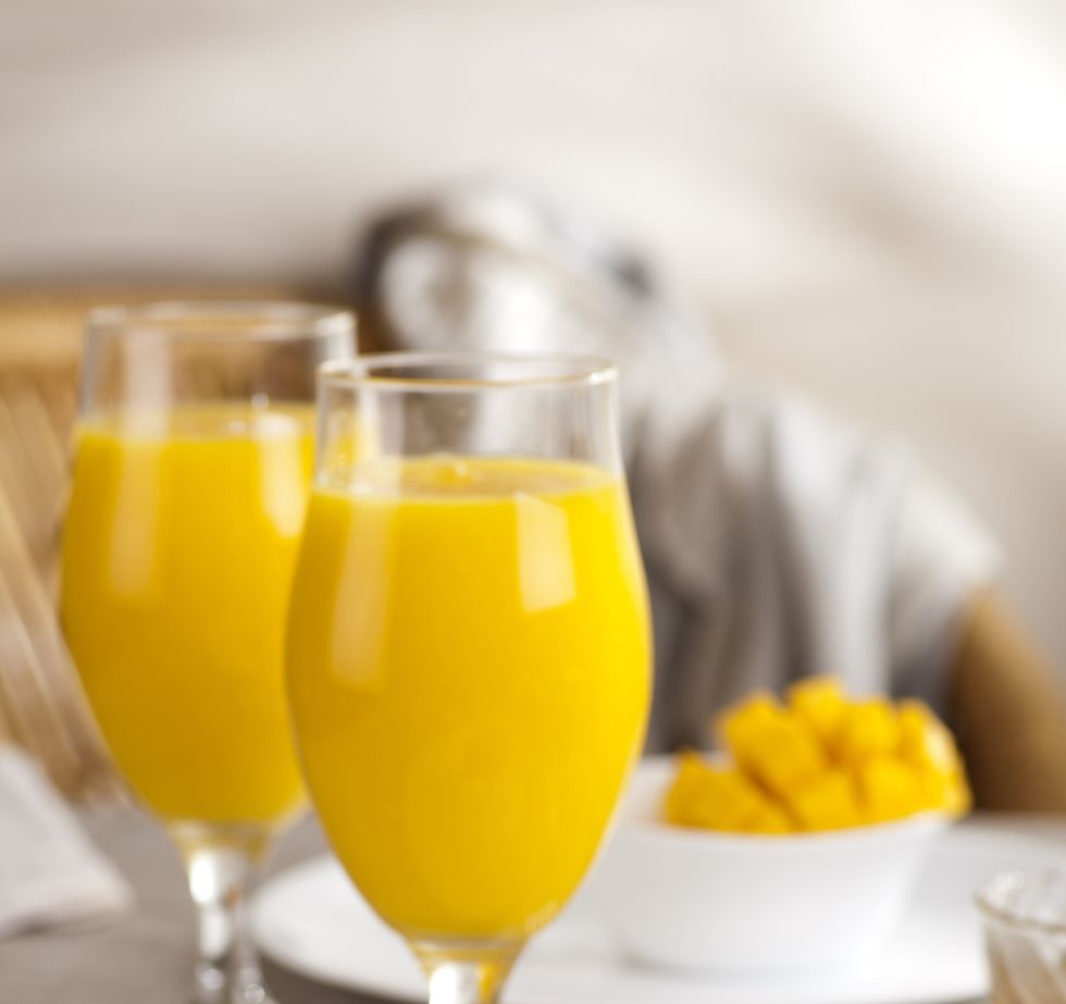 Food, Orange juice, Yellow, Ingredient, Mimosa, Juice, Drink, Cuisine, Dish, Breakfast, 