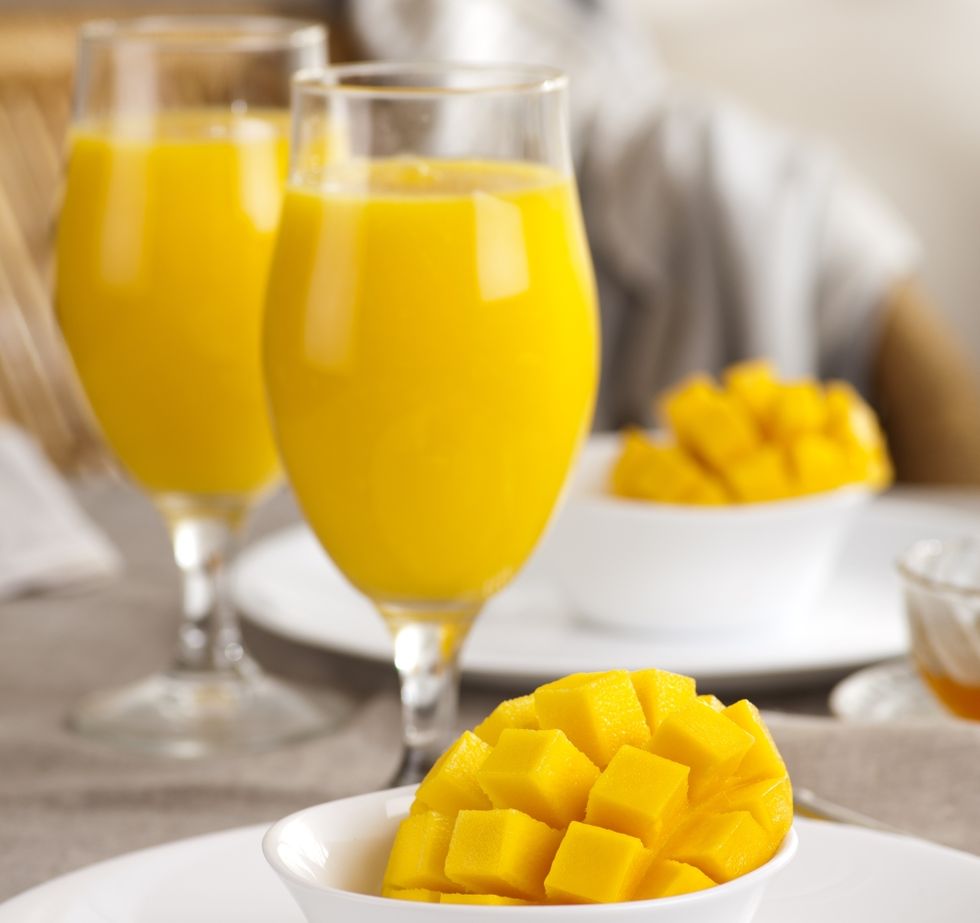 Food, Orange juice, Yellow, Ingredient, Mimosa, Juice, Drink, Cuisine, Dish, Breakfast, 