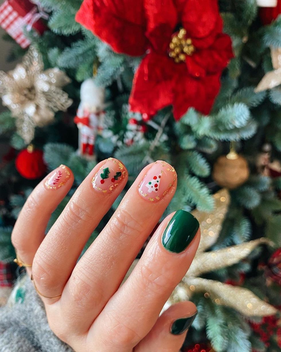 manicuras navidad uñas bonitas