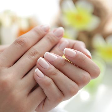 Nail, Skin, Finger, Hand, Manicure, Cosmetics, Nail care, Gesture, Service, Petal, 