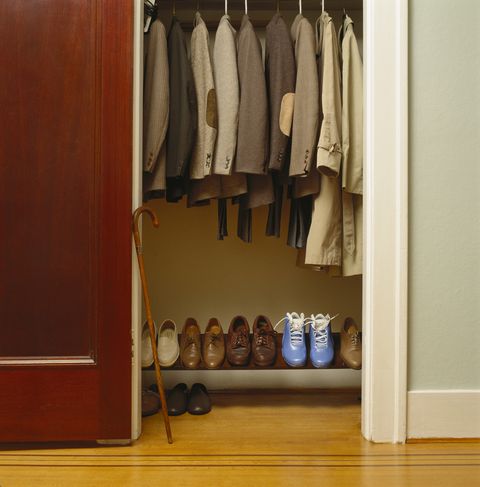 man's closet