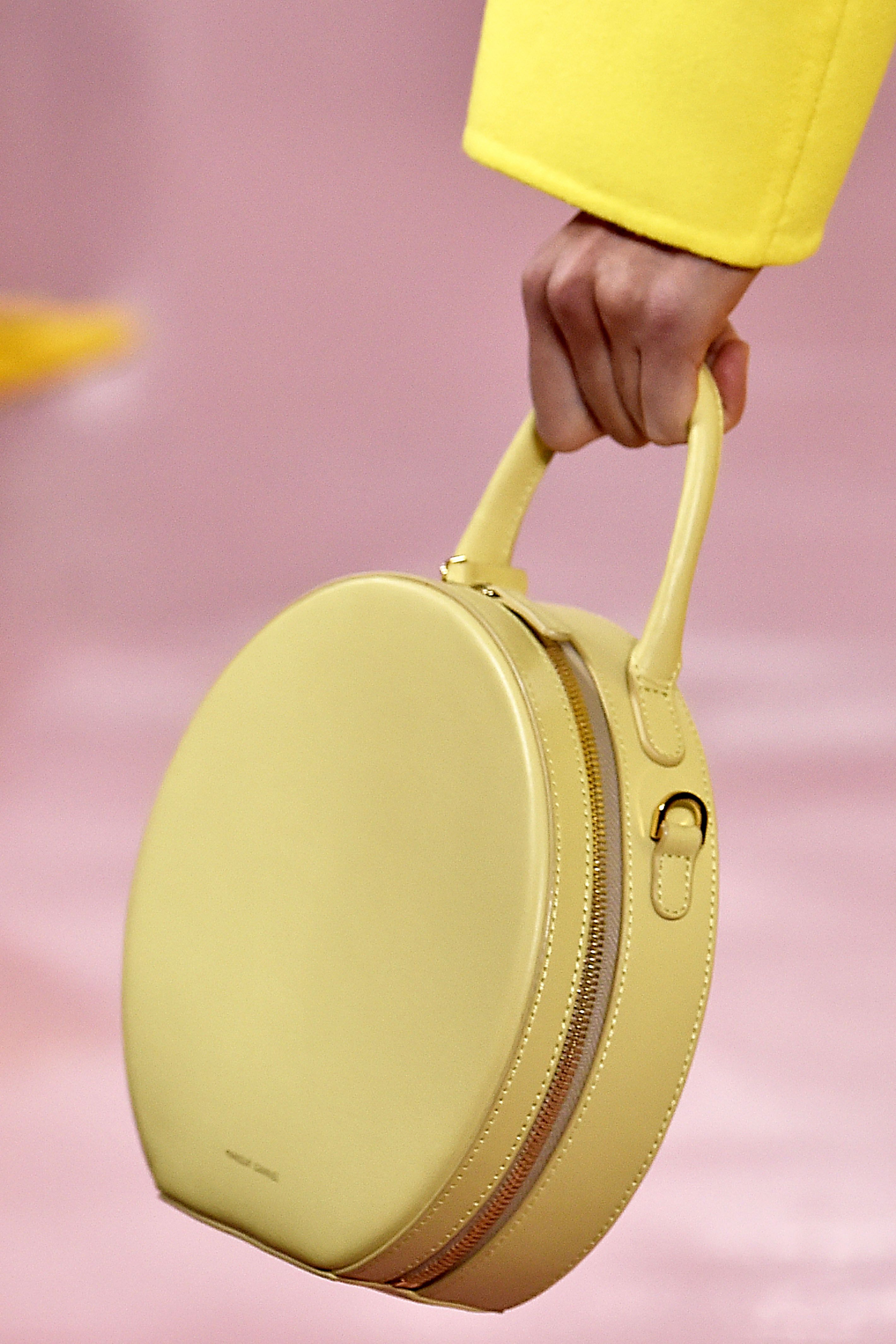 Yellow sales circle bag