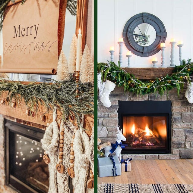 60 Christmas Mantel Decor Ideas To