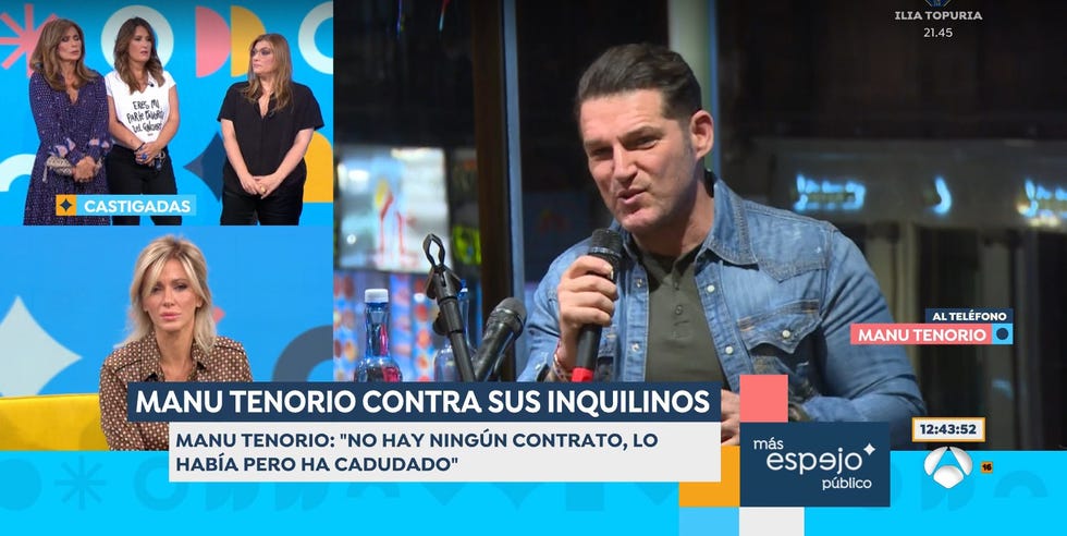 manu tenorio en espejo publico
