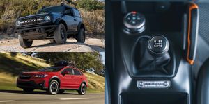 3 Crossovers and SUVs with Manual Transmissions