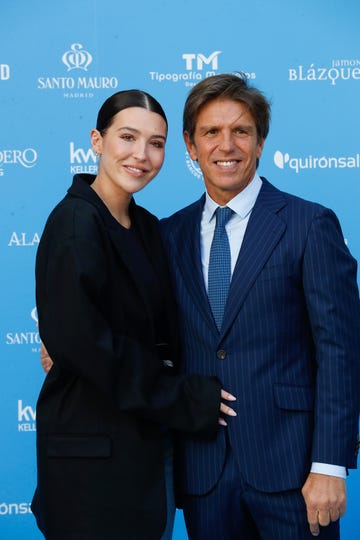 manuel diaz 'el cordobes' y su hija, alba diaz