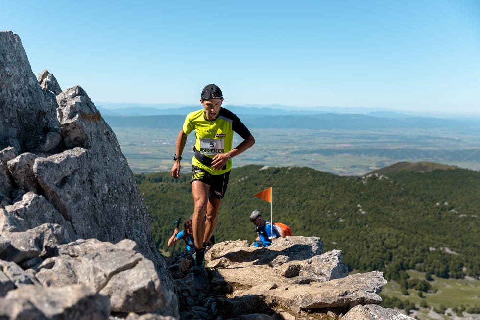 kilian jornet en la zegama