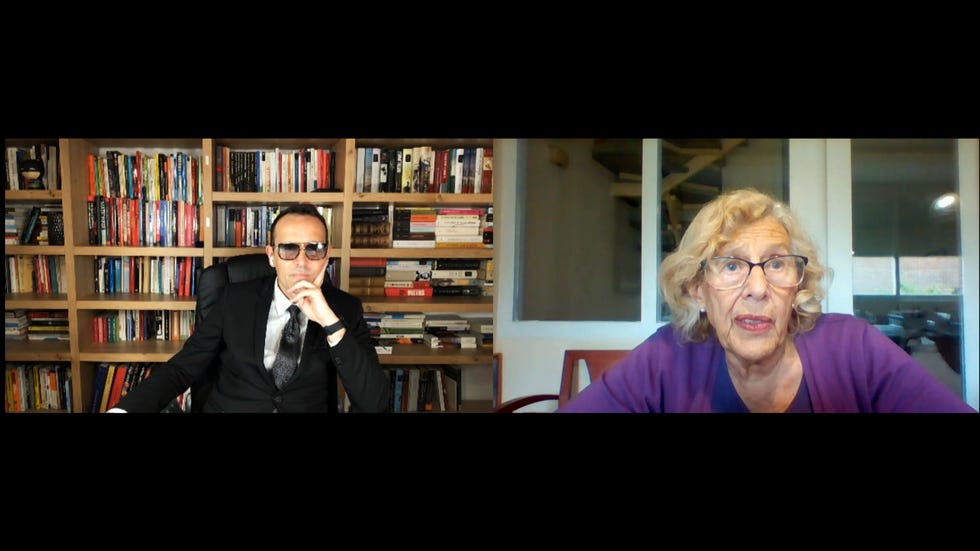 manuela carmena en 'conversaciones en fase zero'