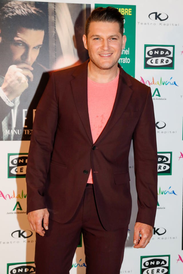 el cantante en la presentación de su nuevo disco 'la verdad'