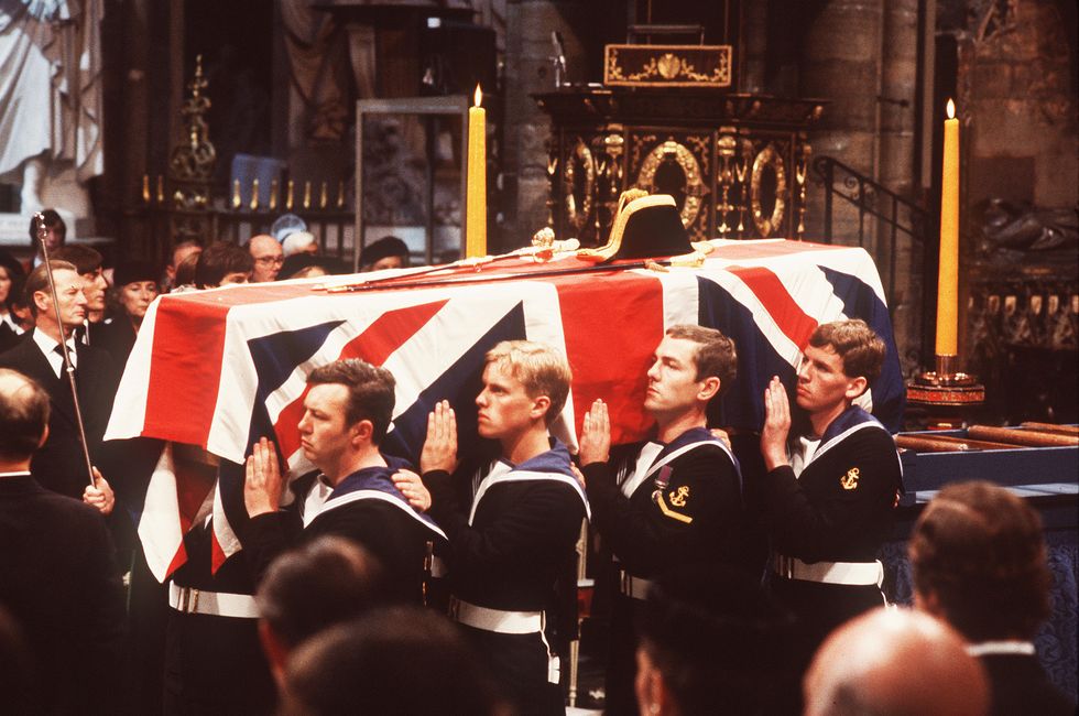 the funeral of lord mountbatten   september 5, 1979