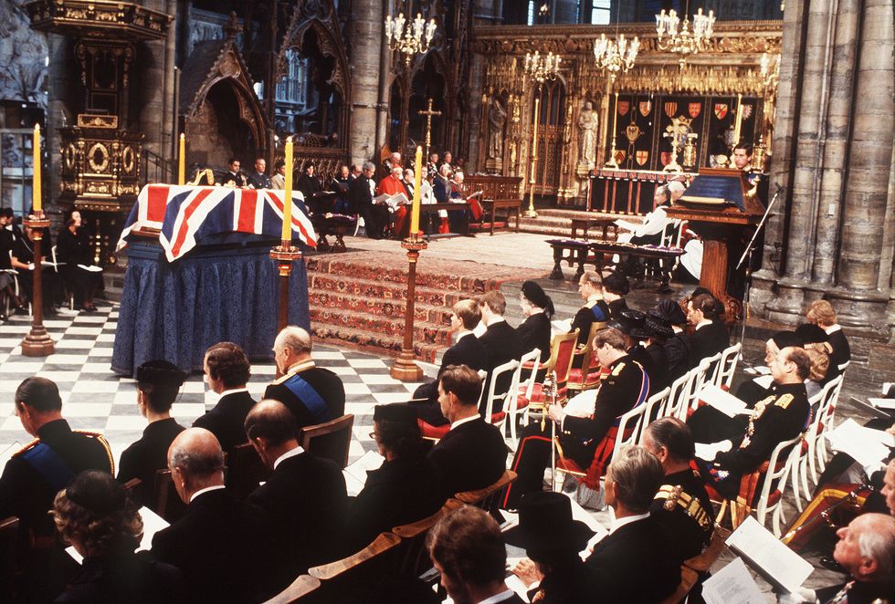 the funeral of lord mountbatten   september 5, 1979