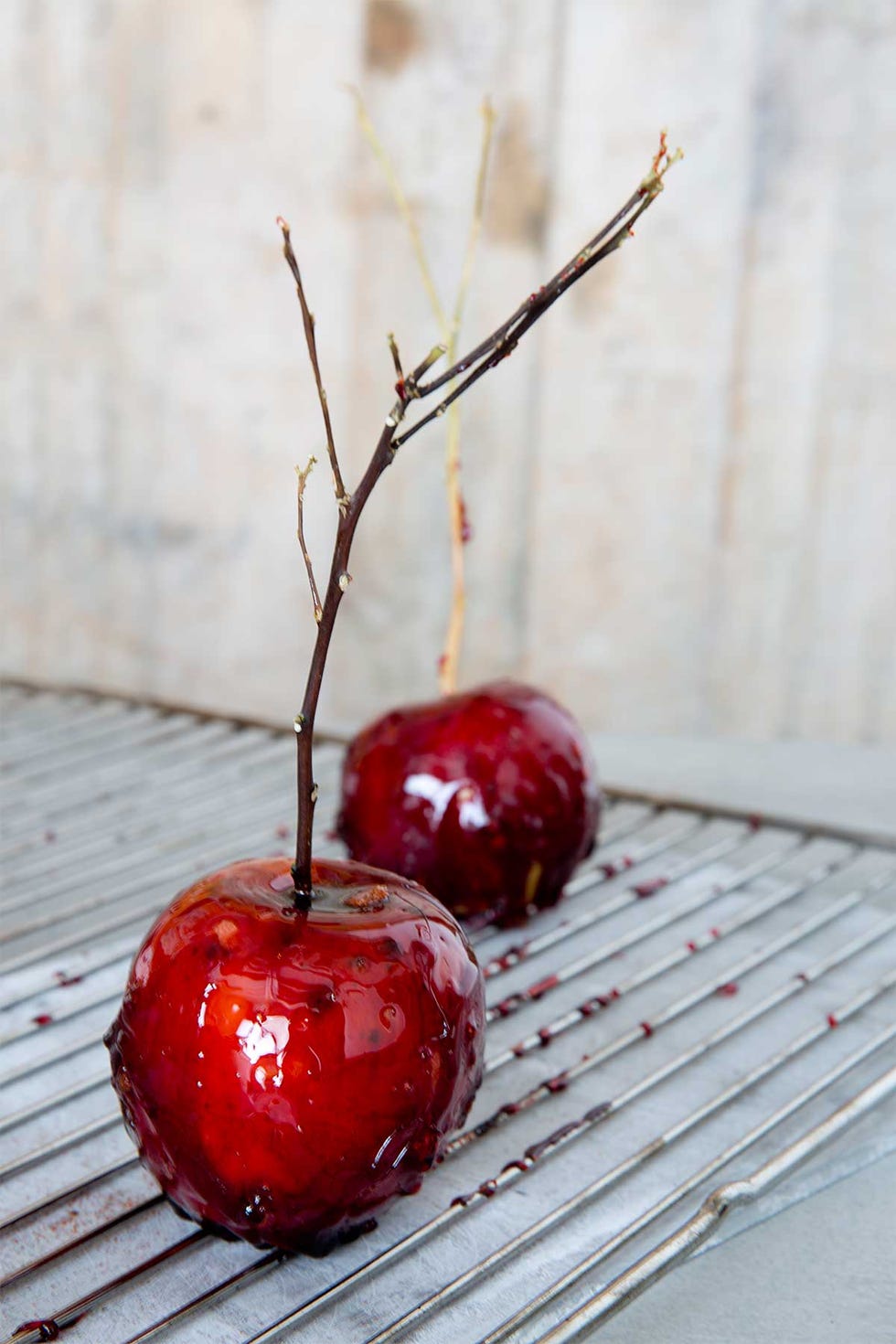 manzanas de caramelo