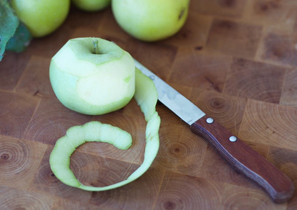 manzana sin piel