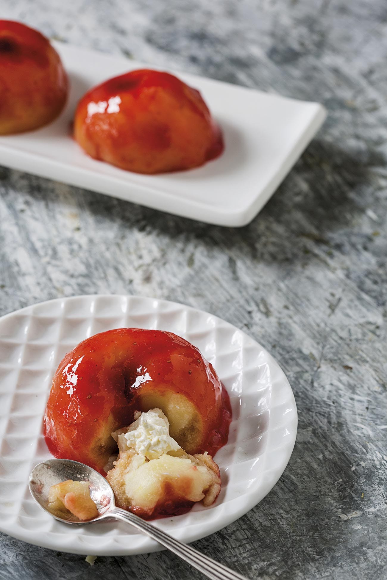 manzanas con mascarpone