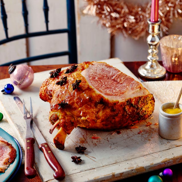 maple and mustard ham