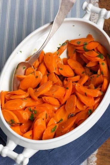 instant pot thanksgiving   ginger maple glazed carrots