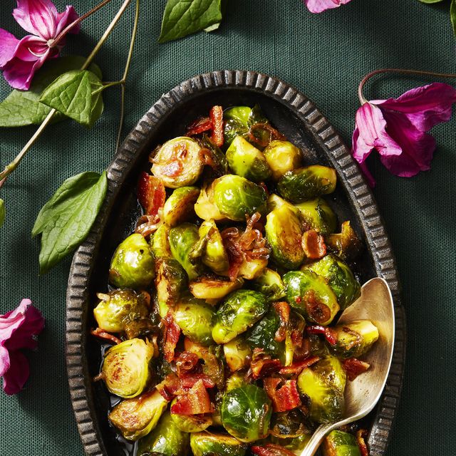 Maple Glazed Brussels Sprouts Recipe