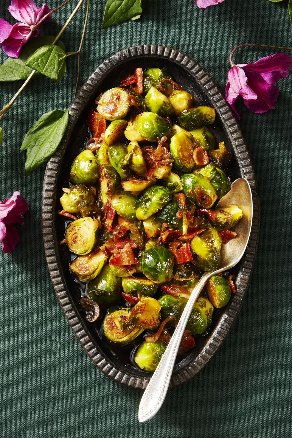 mapleglazed brussels sprouts