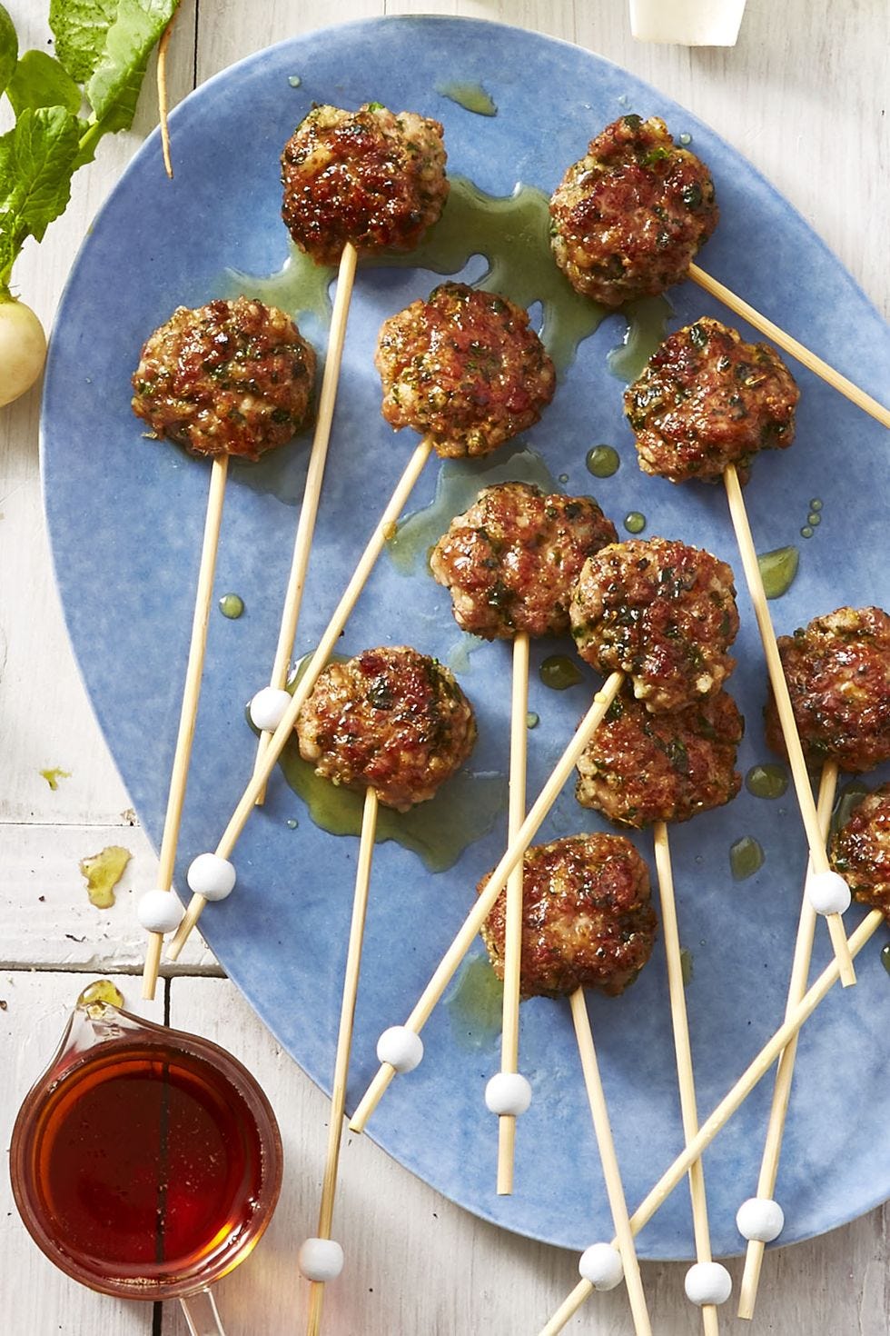 maple glazed sausage pops