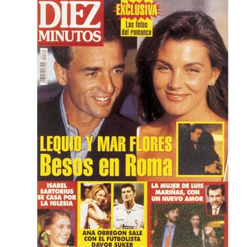 Portada de Diez Minutos Mar Flores y Alessandro Lequio portada de diez minutos mar flores y alessandro lequio