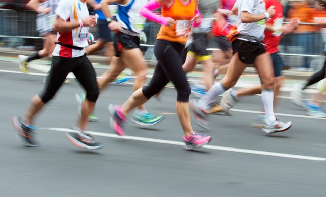 Corredores, maratón