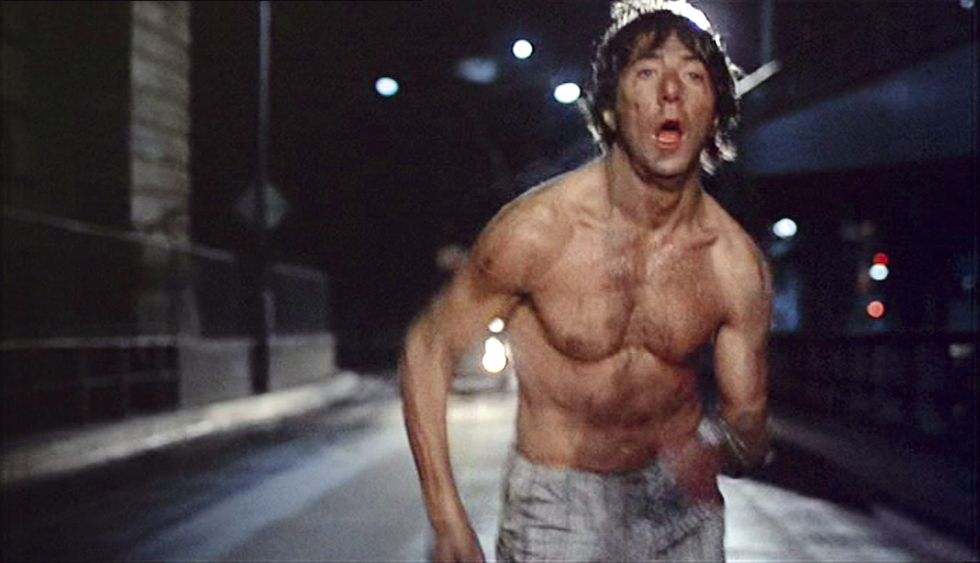 Dustin Hoffman en Marathon Man