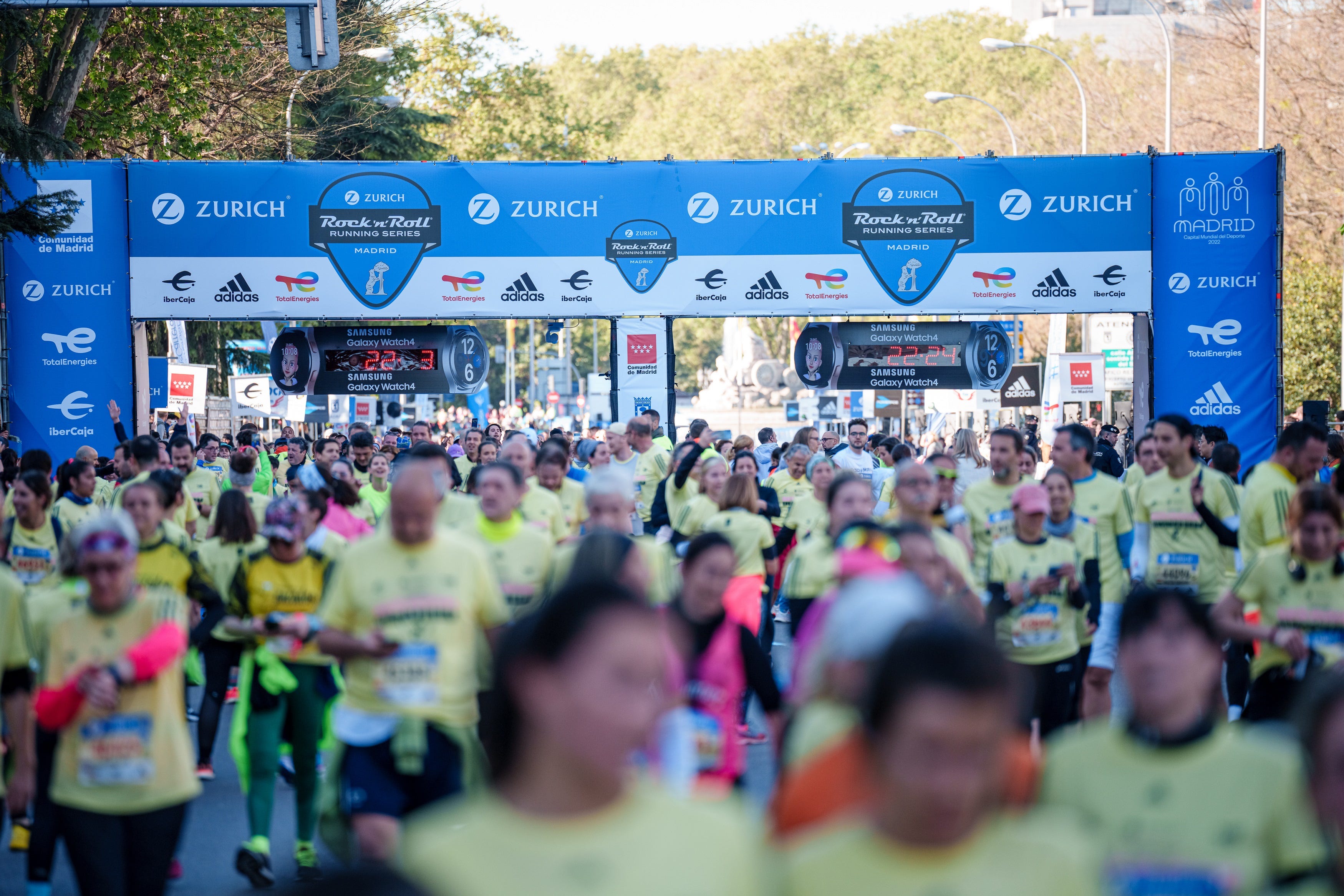 las mejores imágenes del maratón de madrid 2022