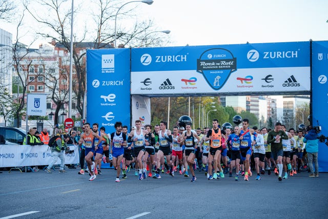 las mejores imágenes del maratón de madrid 2022