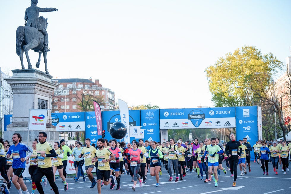 las mejores imágenes del maratón de madrid 2022